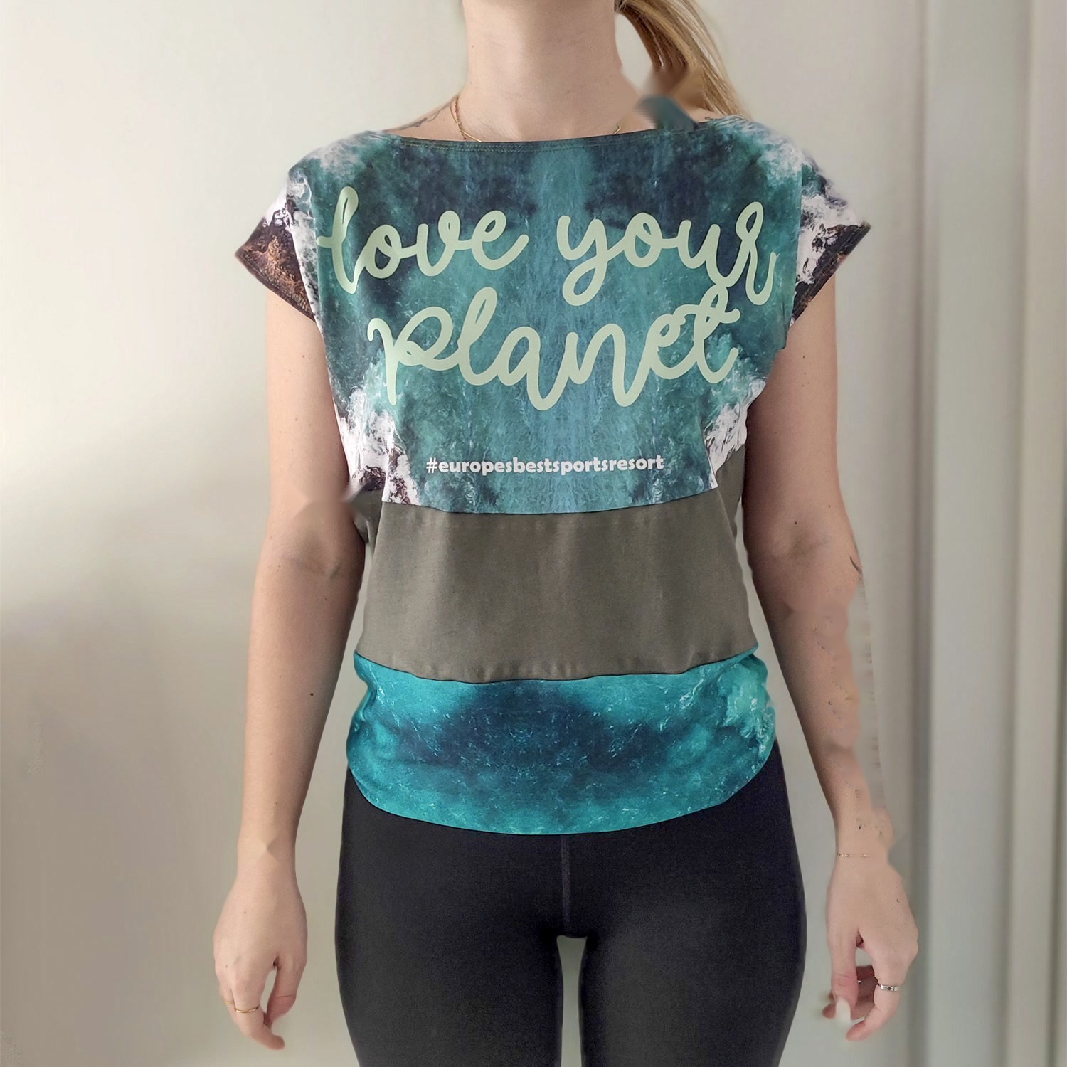 Camiseta de mujer de patronaje exclusivo full print