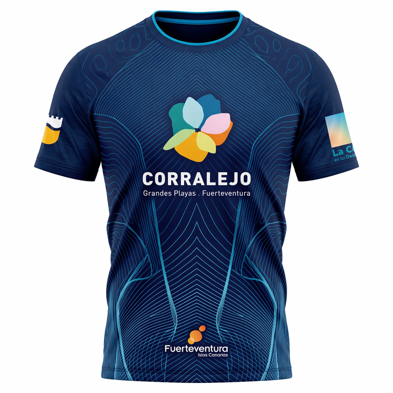Camiseta de fútbol manga raglán full print