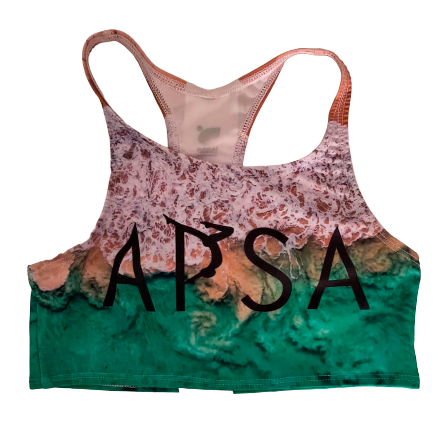 Top de gimnasia rítmica full print