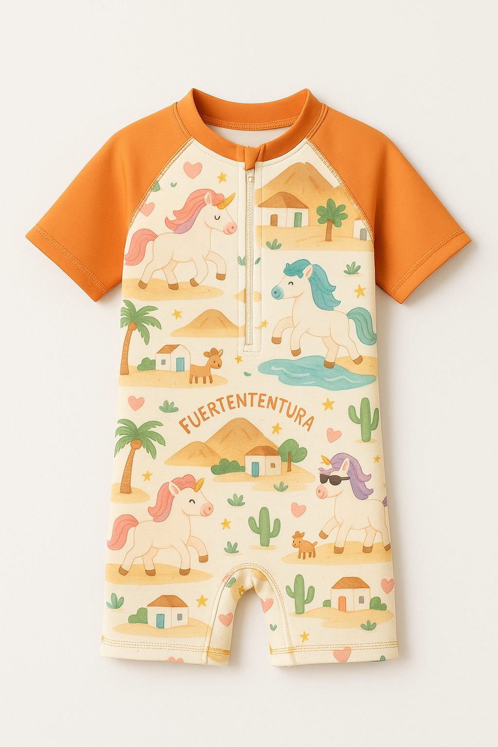 Traje solar infantil con protección UV