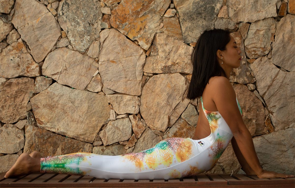 Conjunto de yoga estampado a medida
